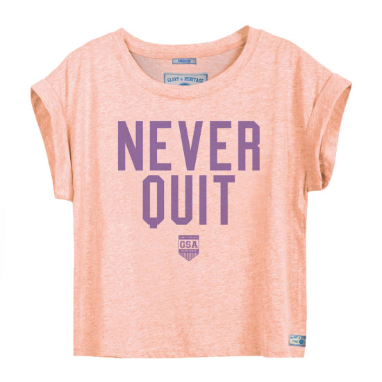 GSA Γυναικεία κοντομάνικη μπλούζα Crop Top GSA Γυναικεία κοντομάνικη μπλούζα Crop Top